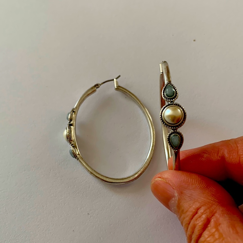 LUCKY BRAND new hoop earrings